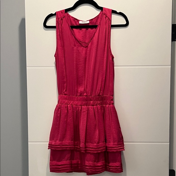 Vibrant Sleeveless Pink Dress - Picture 1 of 4